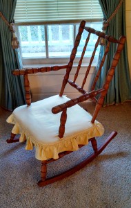 My dad's rocking chair.